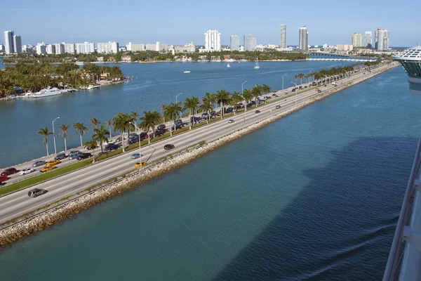 Plecarea din Miami, Florida — Fotografie, imagine de stoc
