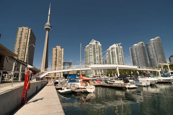 Pohled z Toronta z pier — Stock fotografie