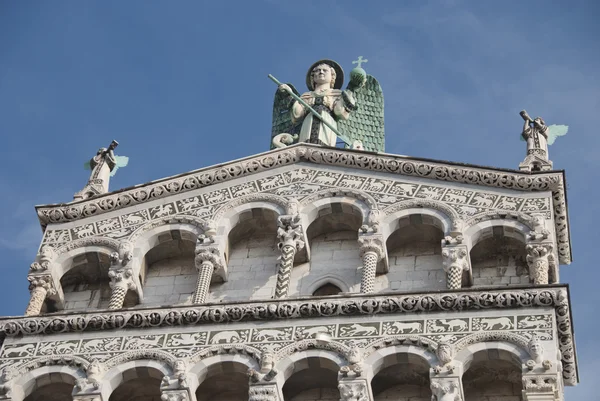 Detail der Architektur in Lucca — Stockfoto