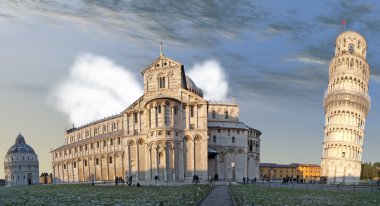 Hafif Dondurucu piazza dei miracoli, pisa, İtalya