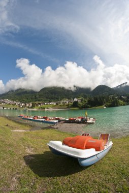 Göl auronzo, İtalya