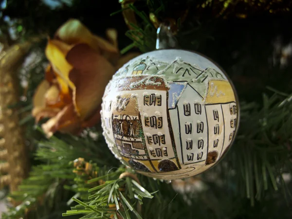 Vánoční ozdoby, Itálie — Stock fotografie