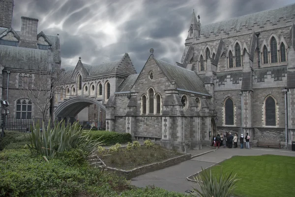 Καθεδρικός Ναός Εκκλησιών Χριστού Στο Δουβλίνο Ιρλανδία — Φωτογραφία Αρχείου