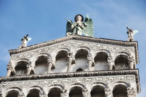 Architectuur Detail in Lucca — Stockfoto