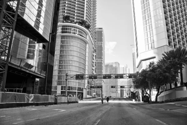 Skyskraporna Miami Florida — Stockfoto