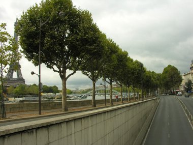 Paris, Fransa manzarası