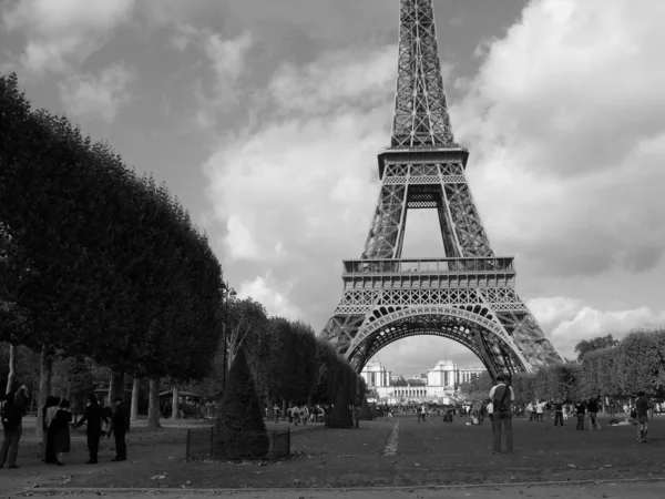 Вид на Париж, Франция — стоковое фото