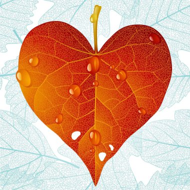 Autumnal love 02 clipart