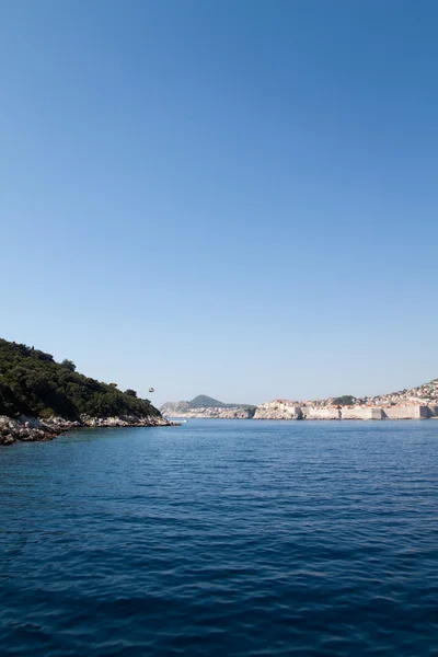 Die Schöne Küste Von Dubrovnik Kroatien — Stockfoto