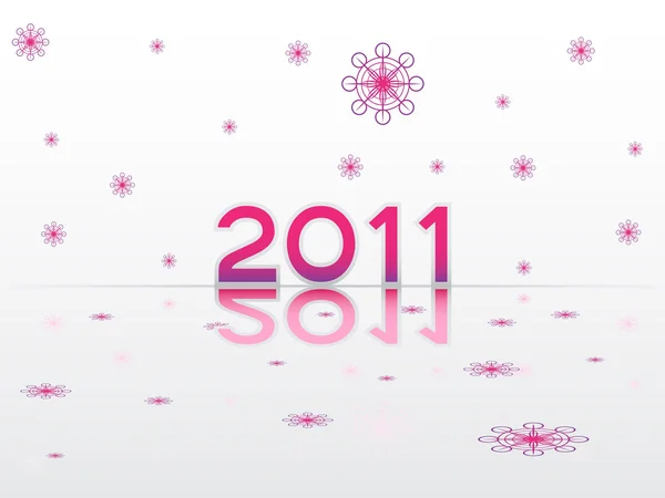 Gott nytt år 2011 — Stock vektor