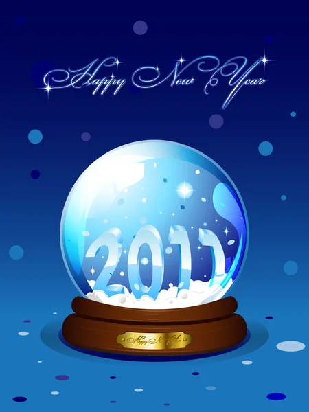 New Year 2011 card — Stock Vector