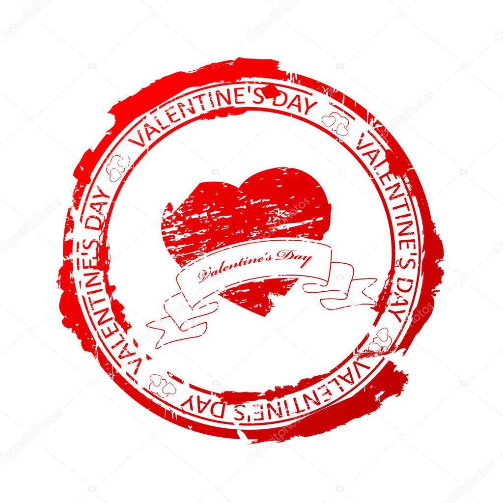 Valentine's Day stamp