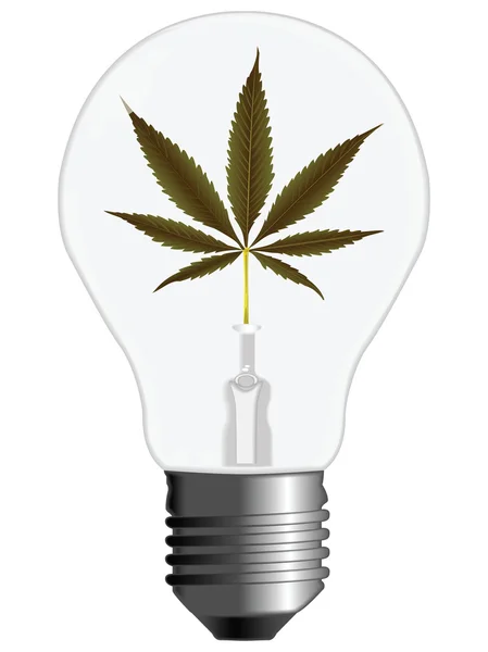 Énergie du cannabis — Image vectorielle