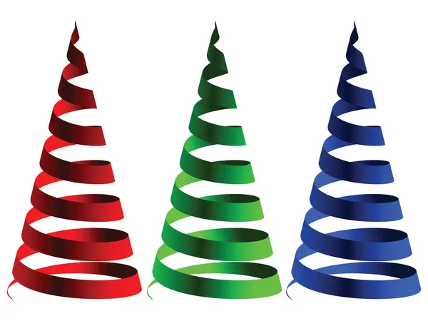 Rubans cône rgb — Image vectorielle