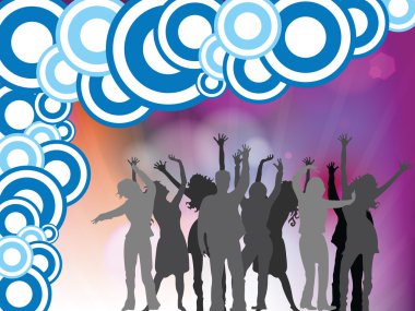 disco background clipart