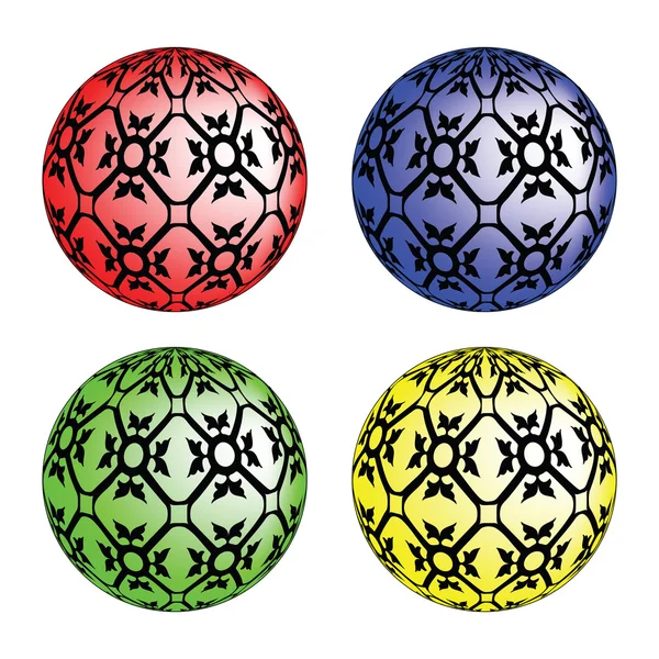 Farbig Strukturierte Blasen Vor Weißem Hintergrund Abstrakte Vektorkunst Illustration — Stockvektor
