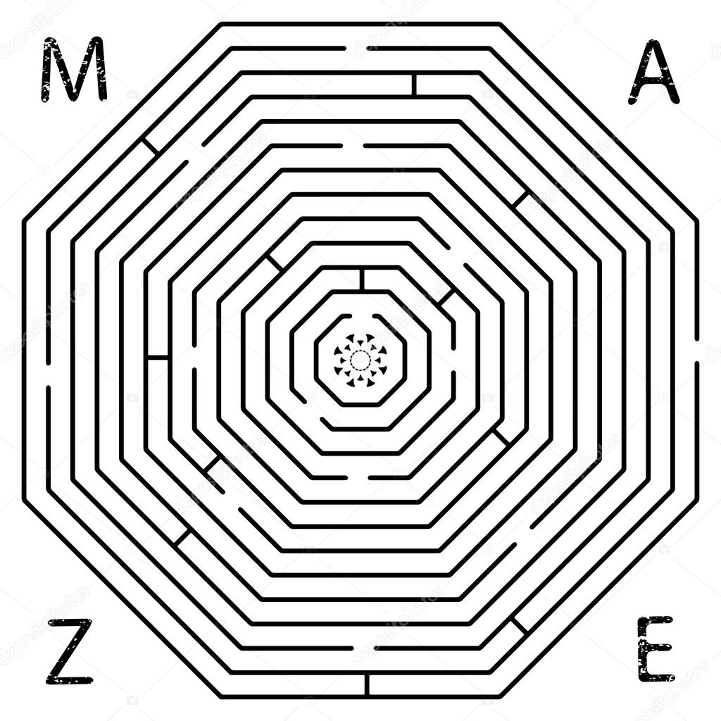 Octagon maze
