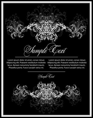 Abstract antique vector illustration clipart