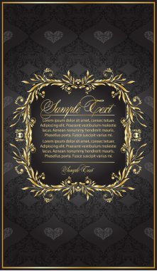 Antique vector background clipart