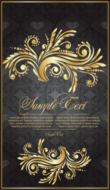 Abstract antique vector illustration clipart