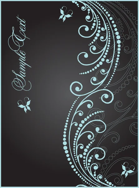 Elegantie bloeien illustratie — Stockvector