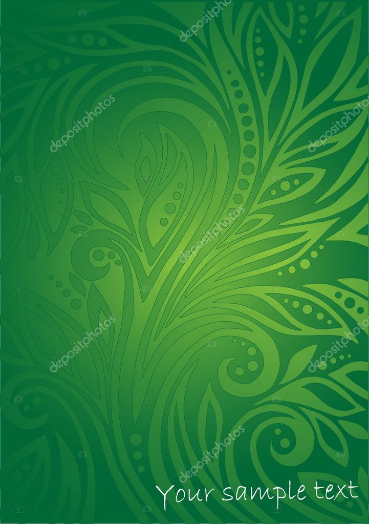 Royal green wallpaper Vector Art Stock Images | Depositphotos