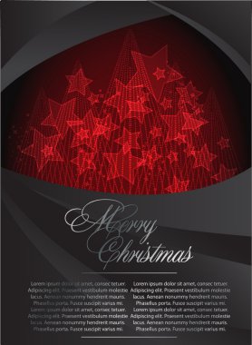 Vector xmas card clipart