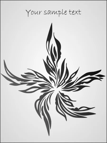 Fantaisie fleur — Image vectorielle
