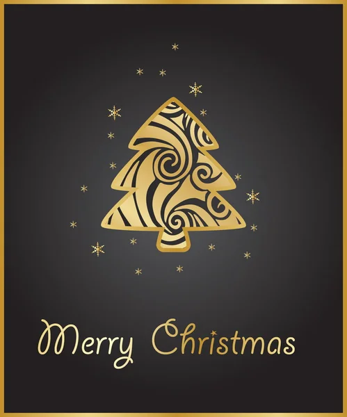 Merry Christmas Elegant background — Stock Vector