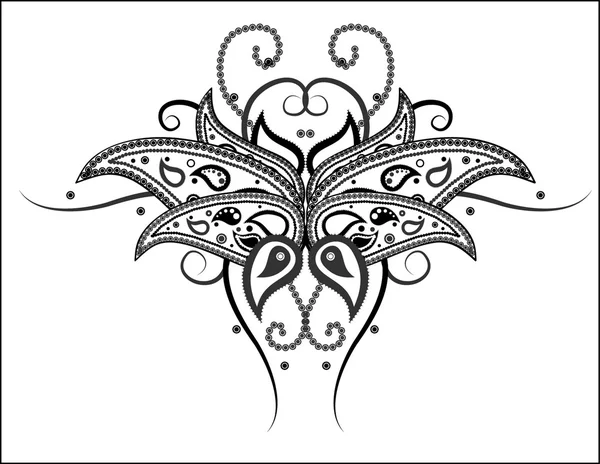 Le papillon abstrait — Image vectorielle