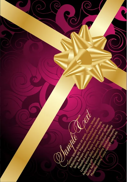 紫罗兰色的圣诞背景 — 图库矢量图片