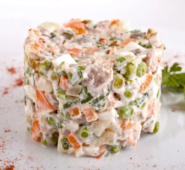 stock image Salad on plate