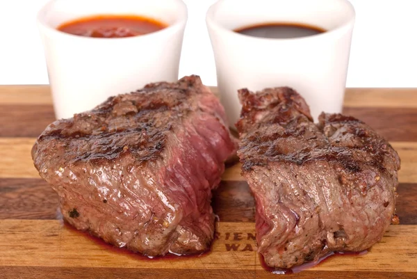 Carne e salsiccia — Foto Stock