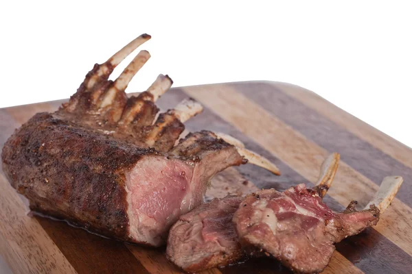 Meat on rib — Stock Photo, Image