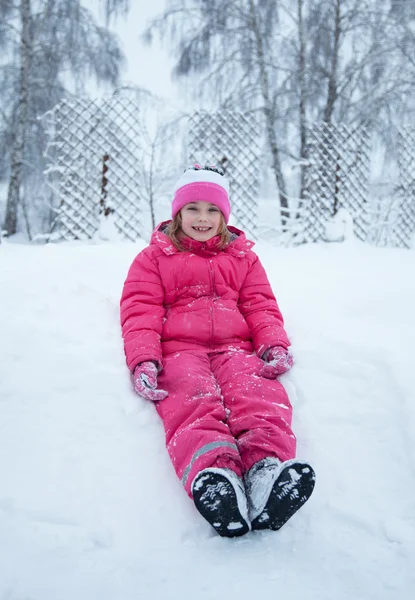 Little girl.wintert Royalty Free Stock Images