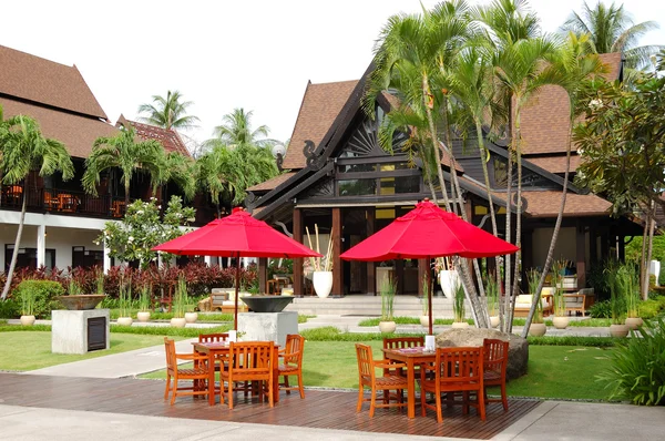 Recreation area of luxury hotel, Samui, Thailand