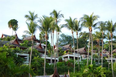 Tay tarzı hotel, phuket, Tayland, lüks villalar