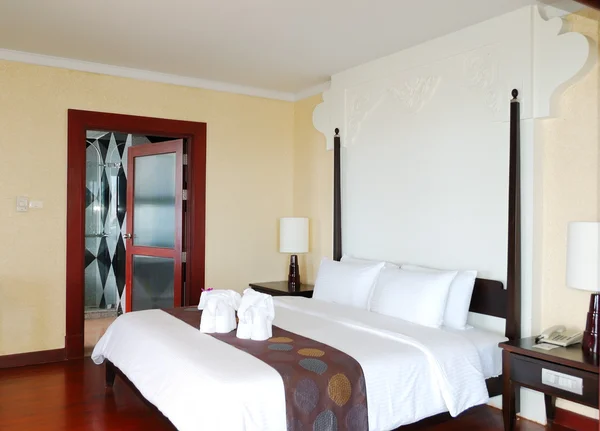 在豪华的酒店，芭堤雅，泰国的公寓 — 图库照片