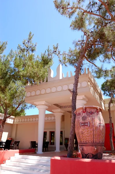 Palacio de Knossos como atracción turística en la zona de recreo de lujo —  Fotos de Stock