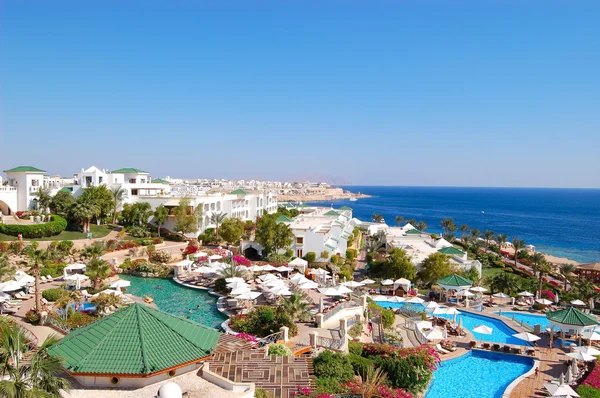 Recreation area of luxury hotel, Sharm el Sheikh, Egypt — Stock Photo, Image