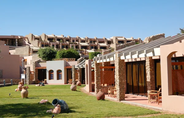 Zona ricreativa di hotel popolare, Sharm el Sheikh, Egitto — Foto Stock