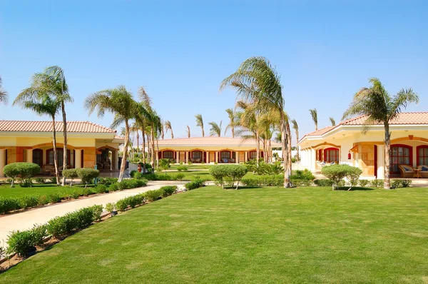Villas do hotel de luxo, Sharm el Sheikh, Egito — Fotografia de Stock