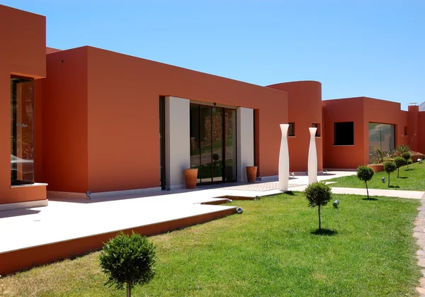 Edifício SPA do hotel de luxo, Creta, Grécia — Fotografia de Stock