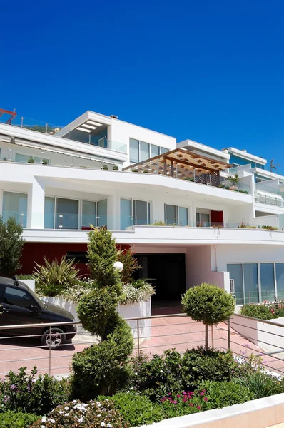 Luxus villák a resort, Kréta, Görögország — Stock Fotó