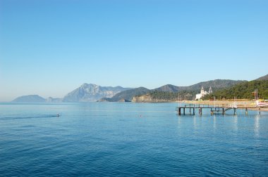 Akdeniz kıyı ve sahil lüks otel, antalya, Türkiye