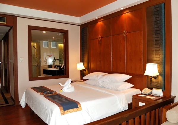 Villa vnitra na luxusní hotel, phuket, Thajsko — Stock fotografie