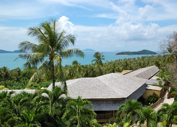 Zielony środowisko nowoczesny, luksusowy hotel, phuket, Tajlandia — Zdjęcie stockowe