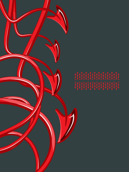 Абстракция щупалец А
