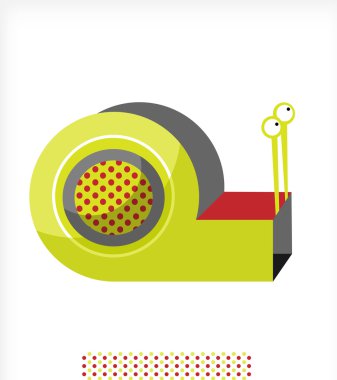 Whistle snail A clipart