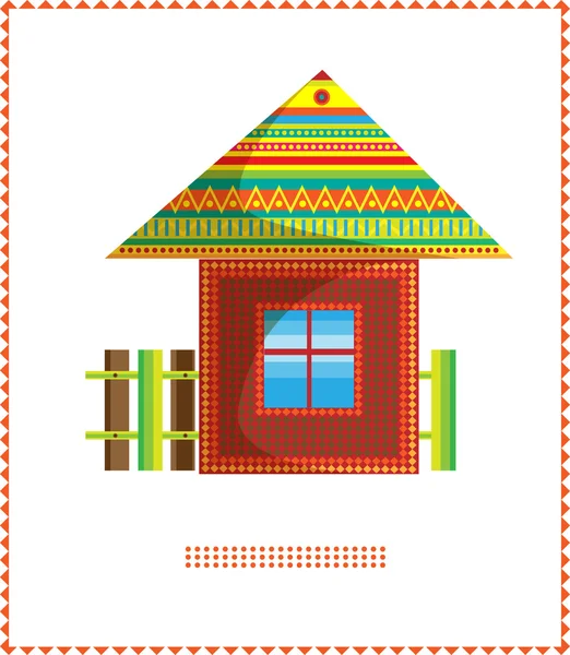 Maison marocaine A — Image vectorielle